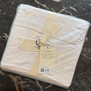NWT BR Home Cotton Cashmere Silk Duvet Cover
